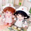 Princess Shoes Stuffed Doll Plush Suit Nurse Dress Set Plush Toys Clothes  Doll Accessories