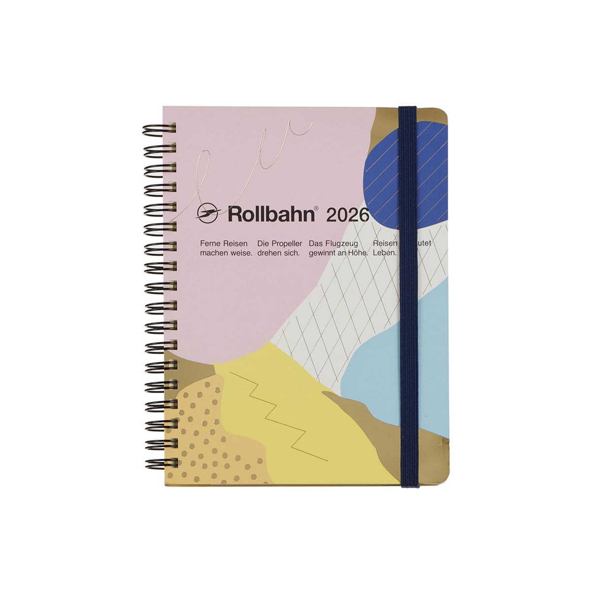 Delfonics Planner 2026 Edition Starting October Rollbahn Skoig L Monthly Planner Blue x / 2025 (Light Yellow)