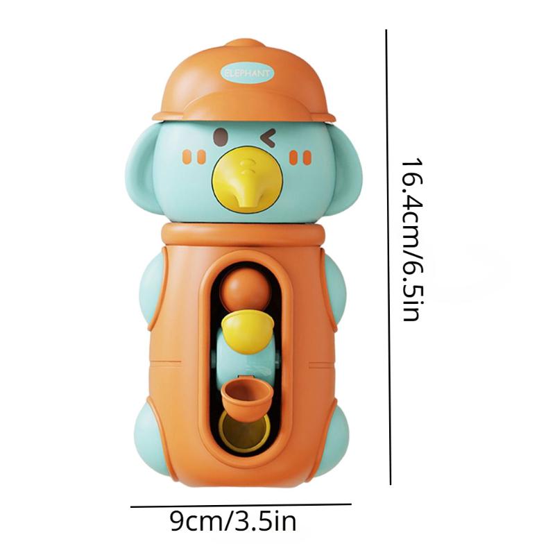 Rotating Water Wheel Duck Kawaii Around Joy Children's Splashing Bath Swimming Pool Toys for Baby Kids Bathroom Gifts