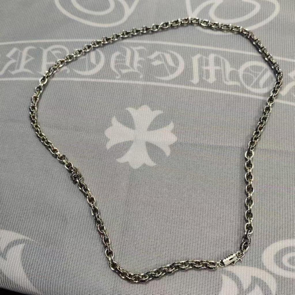 CH Kroko Pendant Collection: Trendy Thai Silver S925 Accessories for Men & Women - Retro Cross, Sword, Hexagram, Bullet Designs