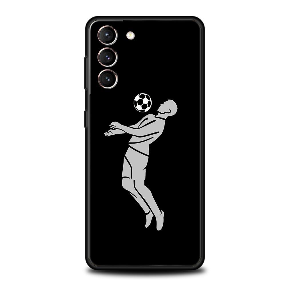 

Чехол для телефона «Футболист с изображением футболиста» для Samsung Galaxy S24 S23 S22 5G S20 Ultra S21 FE S10 S9 Plus S10E S8 Lite 20, мягкий чехол S21 FE 5G