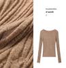 Yangtze Water Wave 100% Pure Wool Women's Seamless Knitted Sweater - Autumn/Winter Edition