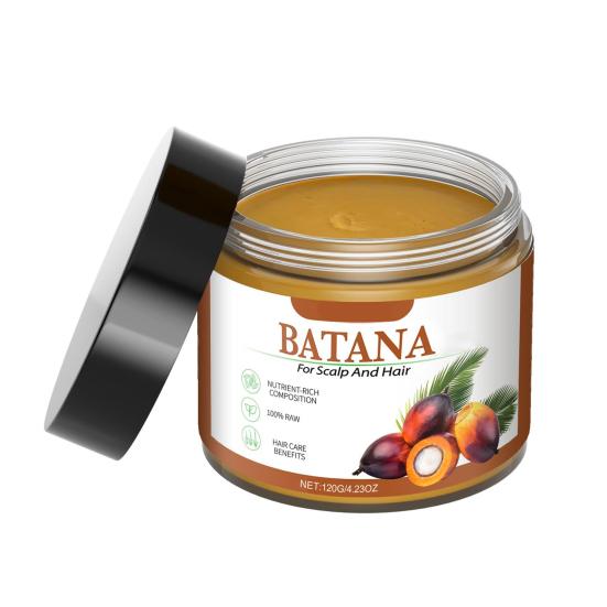 120G Batana Haarpflegeöl, natürlicher Pflanzenextrakt, Männer und Frauen, trockenes, beschädigtes, gespaltenes Haar, Wachstum, feuchtigkeitsspendendes, glättendes und reparierendes ätherisches Öl