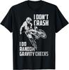 I Don't Crash I Do Random Gravity Checks Funny Motocross Gift Unisex T-Shirt