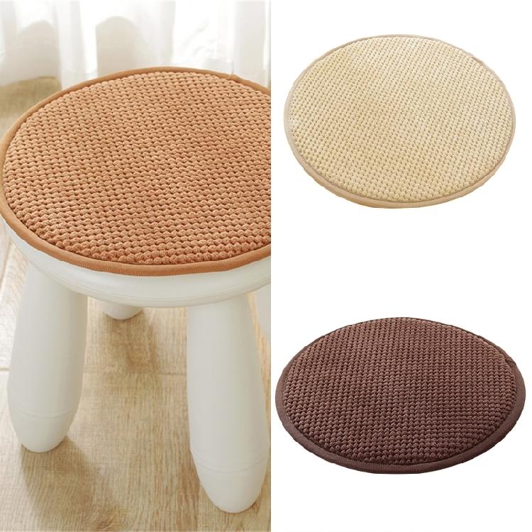 Universal Round Seat Cushions NonSlip Fabric Detachable Chair Pad For Indoor Outdoor Chairs