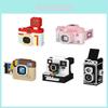 Brinquedo de Blocos de Construção de Câmera Retrô Vintage Para Crianças Conjunto de Brinquedos de Montagem Plástica Diy Com Material Plástico Abs 460-645 Blocos Incluídos