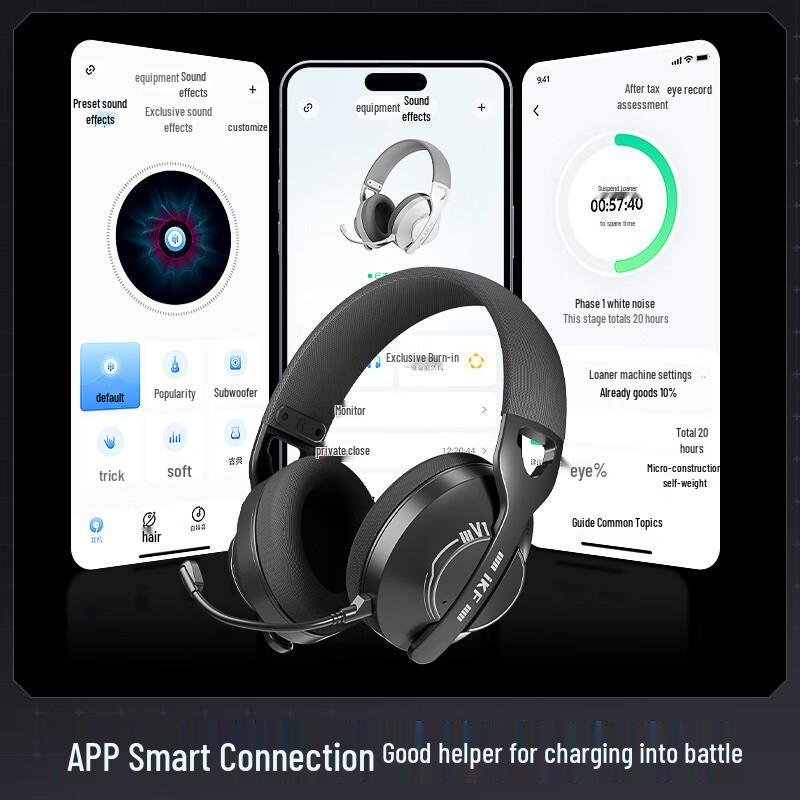 iKF V1 Tri-Mode Wireless Gaming Headset