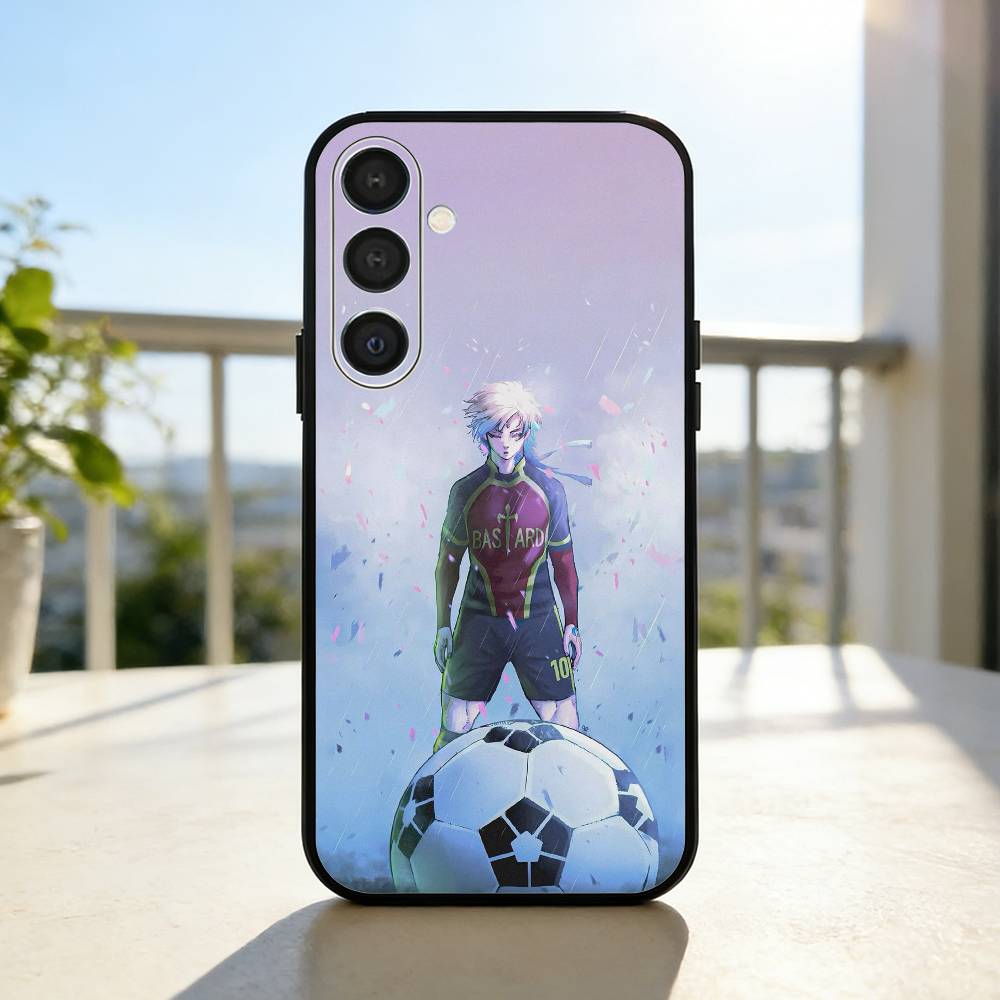 M-Michael K-Kaiser Anime Phone Case For Samsung A73,A21s,A22,A31,A32,A52,A53,A71,A80,Soft Black Shell