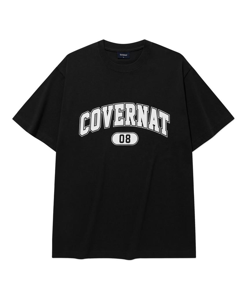 COVERNAT Arch 08 Logo T-Shirt Black