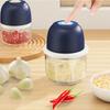 SEWS-Electric Garlic Chopper Food Chopper Cordless Mini Garlic Gadgets Onion Garlic Veg Cutter Garlic Press Crusher