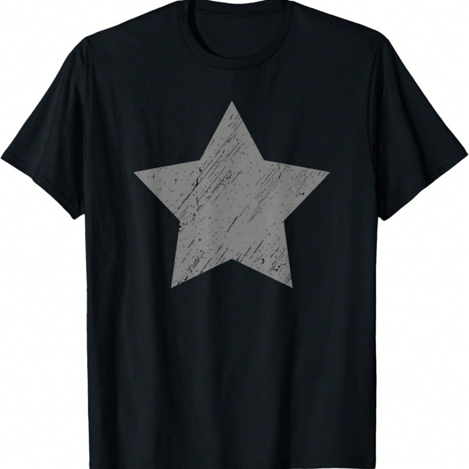 Star Distressed Gray Vintage Star T-Shirt S разноцветный