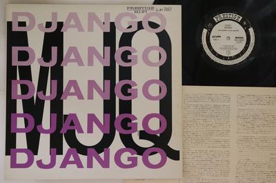 LP ieraksts MODERN JAZZ QUARTET  Django SMJ6502PROMO PRESTIGE 1975 Japāna Džezs Lietots