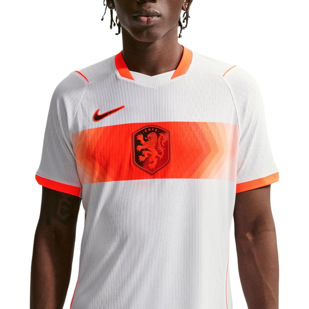 Nike Netherlands 2026 Match Away White/Hyper Crimson/Black Men Tops IB5220-100