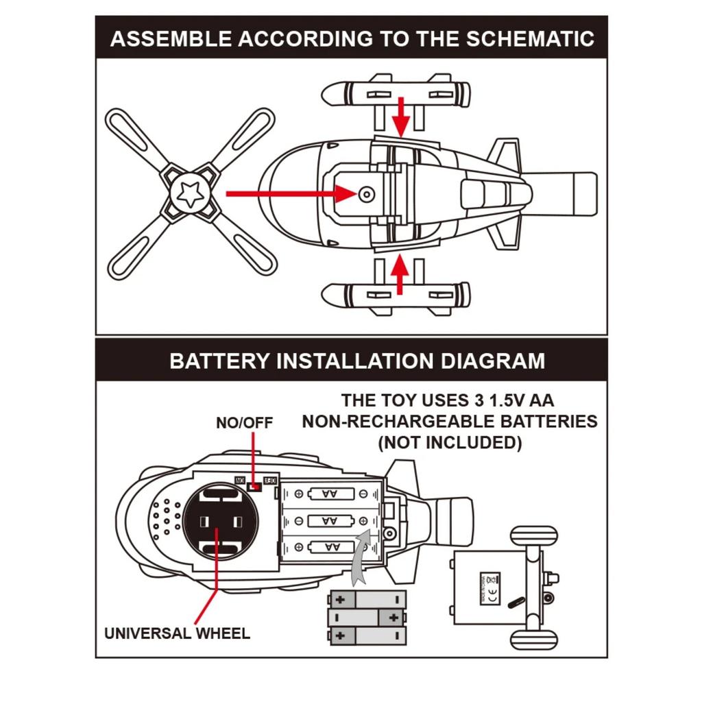 Children's Universal Wheel 360 Degrees Rotate Transparent Airplane with Music Light Model Toys Gift