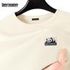 Mark Fairwhale Men's Panda Print Waffle Knit Long-Sleeve T-Shirt
