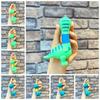 Sailor Dinosaur Lanyard Keyfob Silicone Retractable Dinosaur Keyring  Schoolbag Pendant