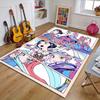 Custom KPop Demon Hunters Mat Personalized Name, Polyester Washable Indoor Entryway Rug, Gift for Christmas, Easter, Thanksgiving Day