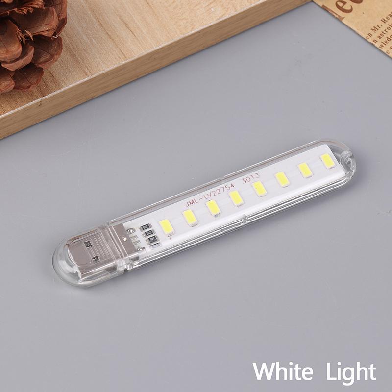 

Мини Usb светодиодный светильник для чтения книг DC5V ультра яркий светильник для чтения книг 8 светодиодов портативный прикроватный светильник для портативного компьютера портативный ноутбук белый