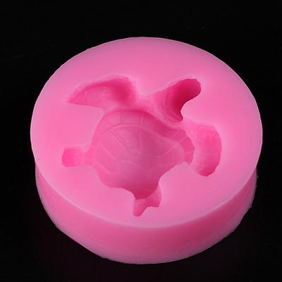 Silicone Mold Cute Sea Turtle Shape Ocean Theme Cake Decoration Gum Mould