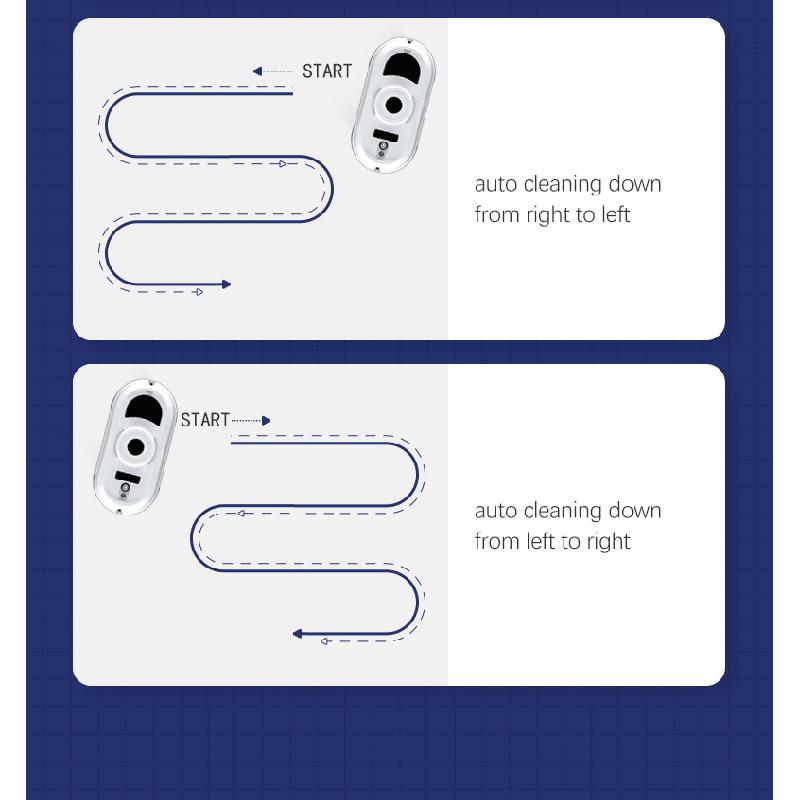 Fully Automatic Intelligent Window Cleaning Robot, Clean Robot, Electric Remote Control Glass Cleaning Robot