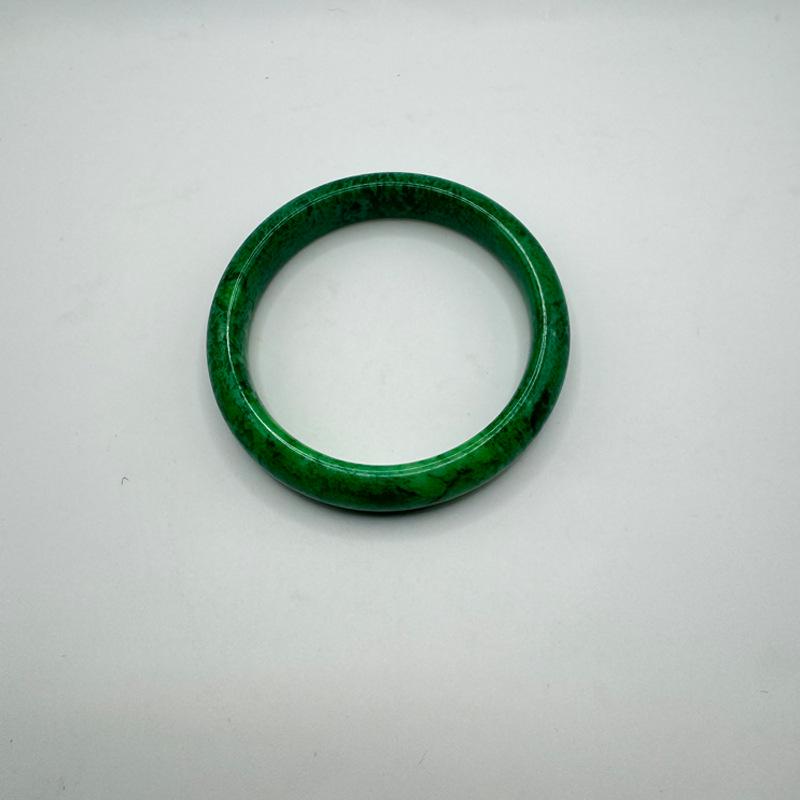 Pink Peach Jade & Purple Sugilite Women's Bangle - Jade Craftsman Live Stream Special