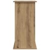 vidaXL Aquarium Stand Handcrafted Oak 81x36x73 cm Engineered Wood
