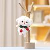 Adorable Plush Toy Cherry Lamb Doll Cute Stuffed Animal Keychain Pendant Bag