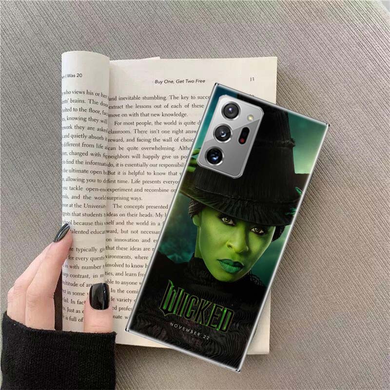 

A-Ariana G-Grande Wicked Phone Case For Samsung Galaxy S25 Edge S24 S23 FE S22 S26 Ultra S21 S20 S10 Plus Capa Soft Samsung S21 Plus