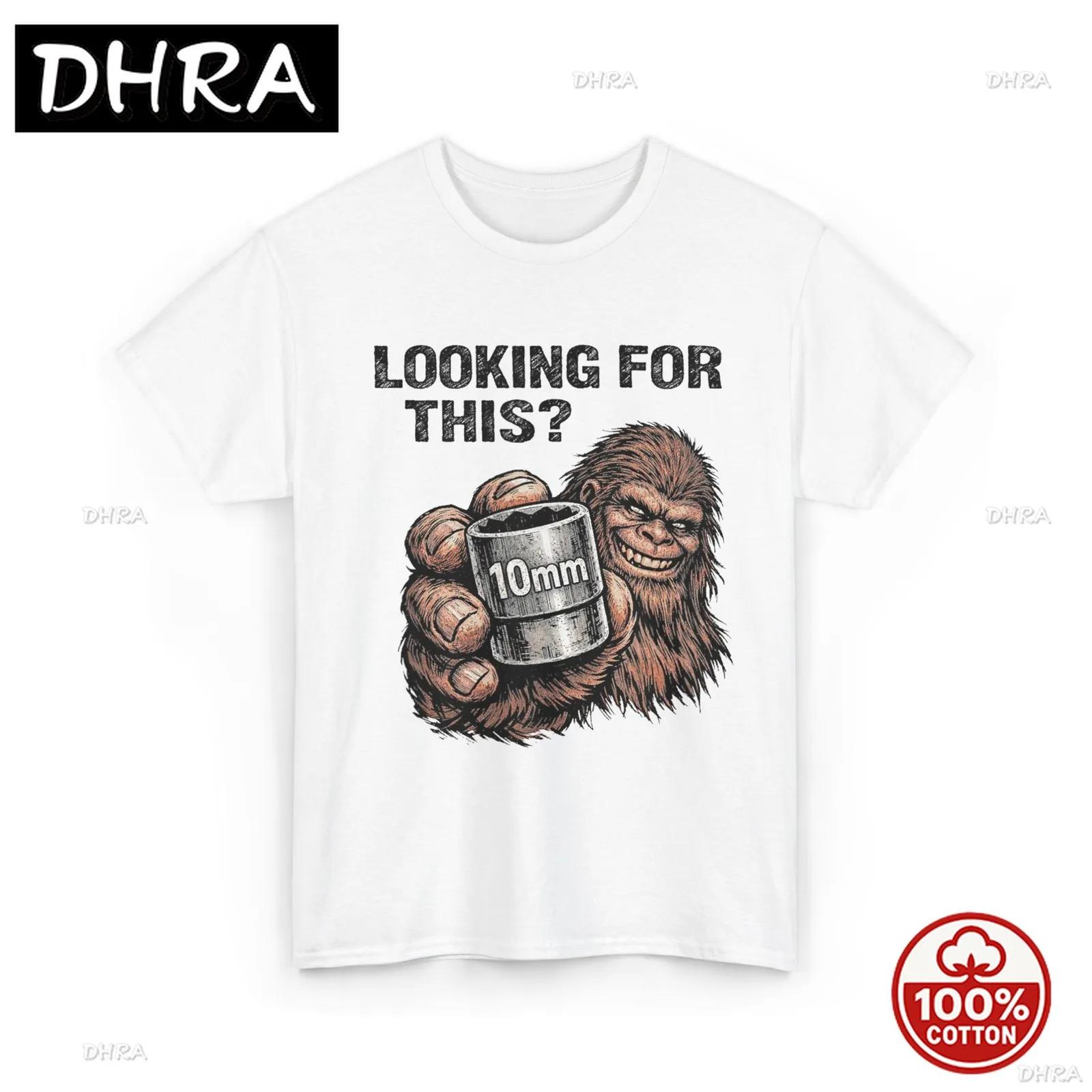 Looking for This Shirt Bigfoot 10mm Socket Mechanic Funny TShirt Unisex Streetwear T Shirt Cotton Tee Breathable Grunge Skater S