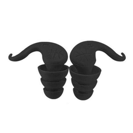 1 пара плавательных берушей водонепроницаемые силиконовые моющиеся многоразовые шумоподавляющие для работы учебы