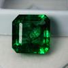 Natural Green Colombian Emerald 11.15ct Square Cut Certified Loose Gemstone