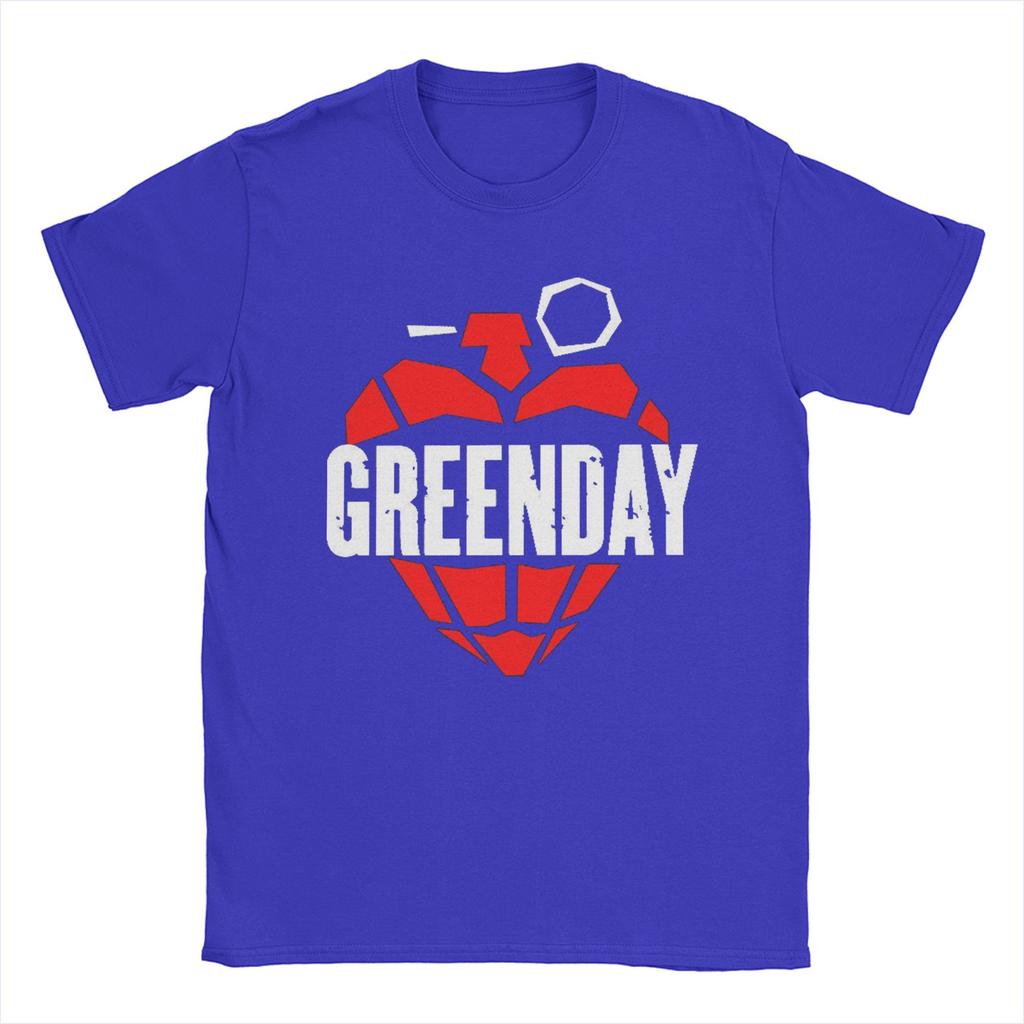 Mens Womens G-Green Day Punk T Shirt Cotton Graphic Printed T-Shirt Band Clothing Outfits