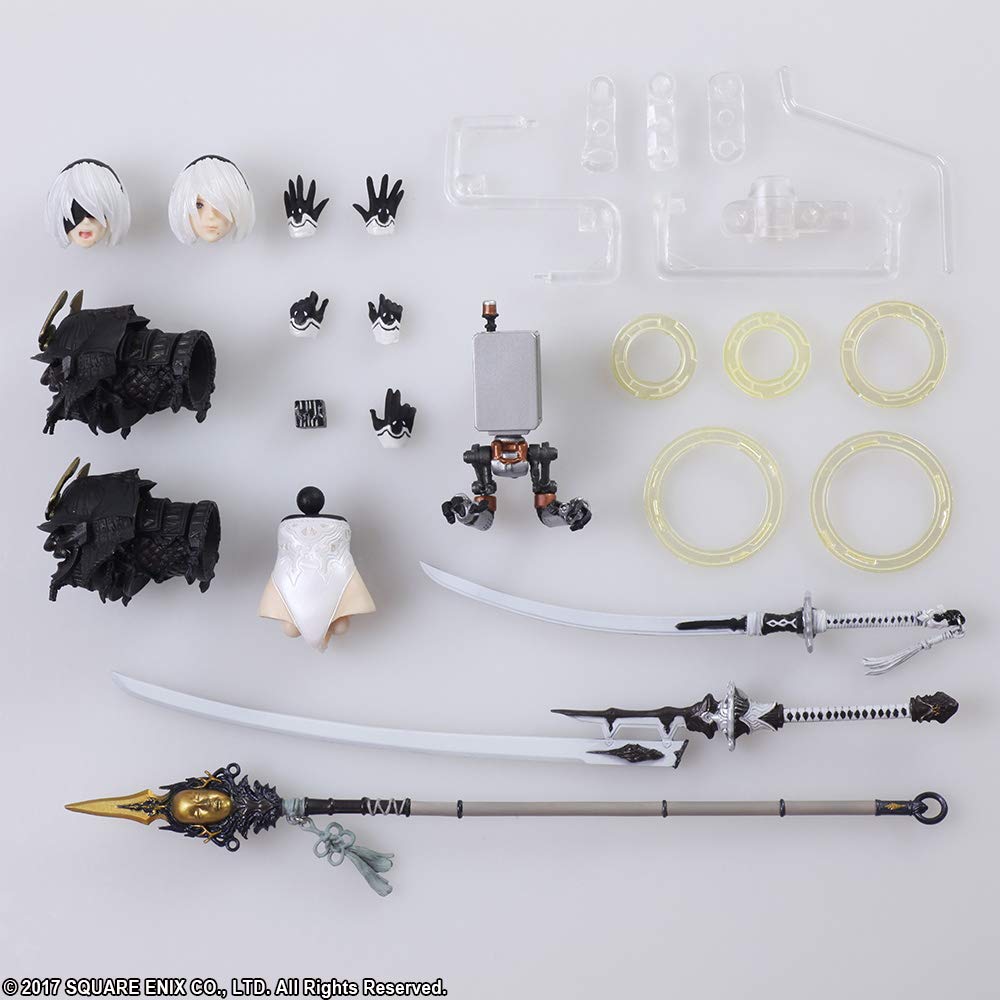 Automata Bring Arts YoRHa Type B Version PVC Painted Action Figure NieR No.2 2.0