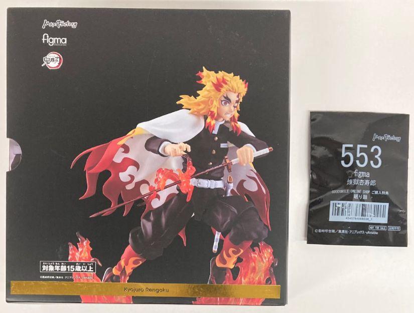 

[USED] figma Kyojuro Rengoku with bonus item Demon Slayer: Kimetsu no Yaiba Good Smile Company