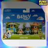 Spot Bluey Family Holiday Figure 4 Pack Family Trip Action Figures Birthday Present Decorative Ornaments On The Tabletop
