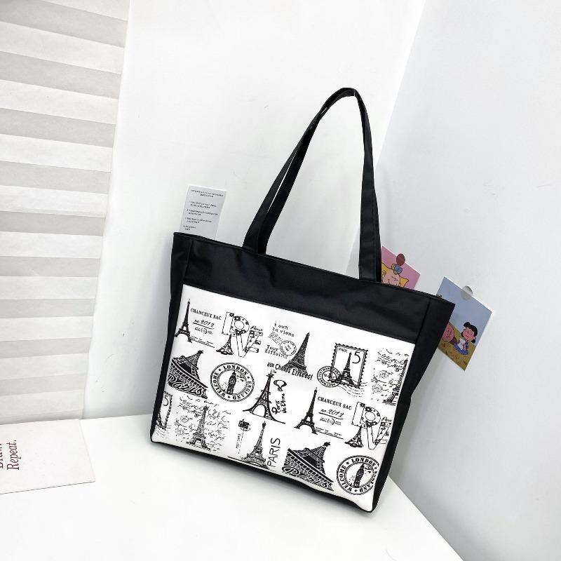 Shoulder Bag Women's Canvas Bag Large Capacity Work Commuter Women's Bag Portable Tote Bag Nanfeng Bag