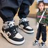Girls' sports shoes 2025 autumn and winter new cartoon children's high-top board shoes middle-aged and older children's students fleece casual shoes