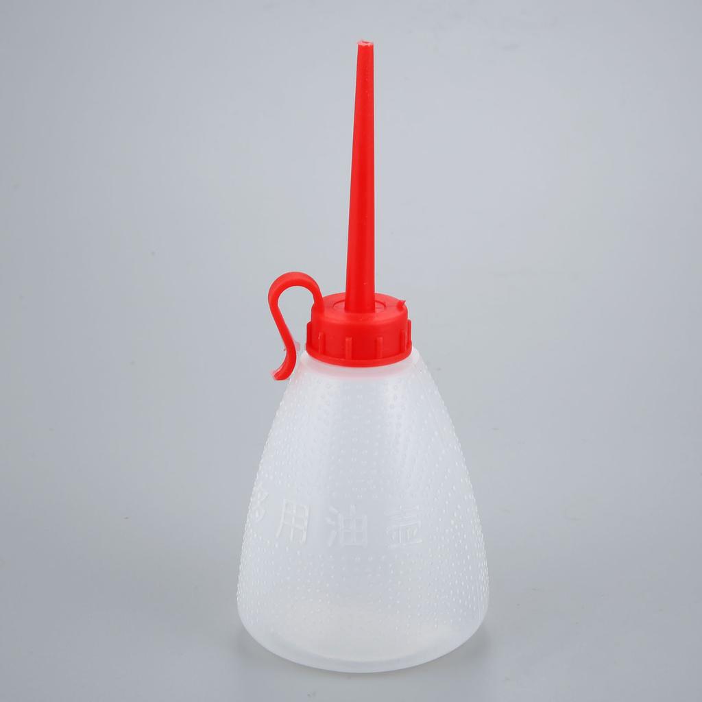 10Pcs 60ml Sewing Machine Oil Bottle Squeeze Empty Oiler Bottle Sewing Tools DIY Craft Plastic Long Mouth Bottle Random Color