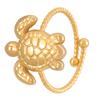 Dating Rings Animal Rings Adjustable Finger Rings Sea Series Open Rings Finger Jewelry Suitable for Party Daily Wear