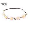 Fairy Style Hairband for Hanfu Flower Headband, Crown, Headpiece, Boho Floral Wreath Headband Hair Accessories Women Wedding Birthday Festival