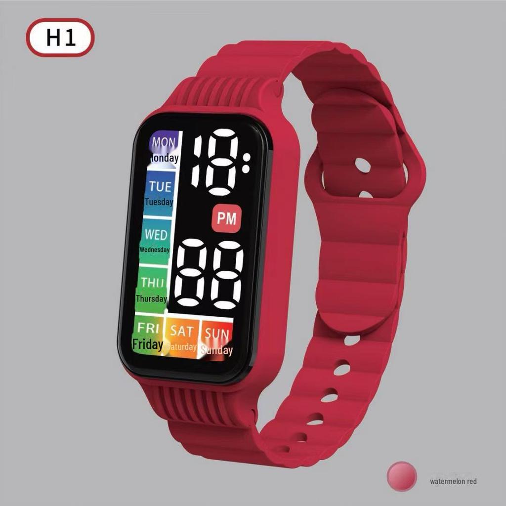 Trendy H1 Waterproof LED Digital Sports Watch for Kids