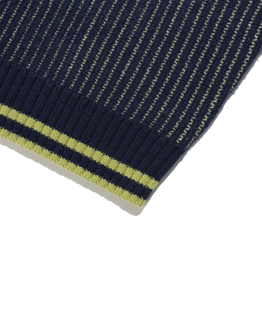 NICEGHOSTCLUB Big N Knit_Navy(Ng2Gfuk601A)
