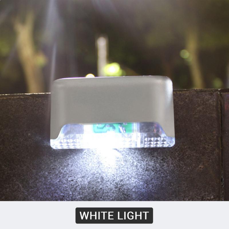 New Solar Decoration For Garden Patio Led Solar Lamp Balcony Fence Lights Solar Stair Lamp Outdoor Night Light Waterproof Lamp