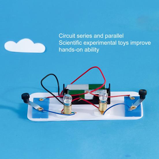 

1 комплект, материал для физического эксперимента, экологически чистый, стимулирует интерес к обучению, пластиковый, небольшой научный эксперимент, тандемная параллельная схема для образования