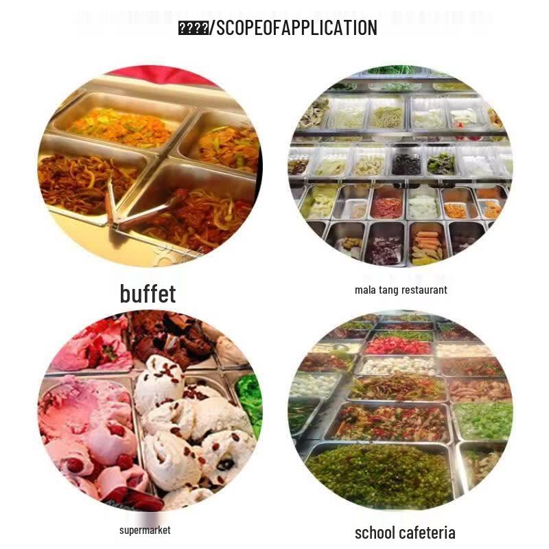 Qianxing Stainless Steel Buffet Food Pan with Lid