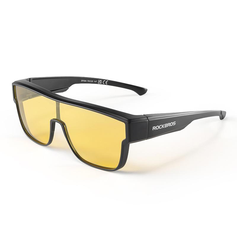 ROCKBROS Cycling Dual Wear Glasses UV400 Sunscreen Polarized Glasses Fishing Hiking Men Women Outdoor Sports Sunglasses Eyewear2