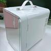 Portable Refrigerator Personal Beauty for Makeup Dorm Traveling White