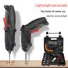 Rechargeable Mini Electric Screwdriver & Hand Drill Set - Multifunctional, Deformable, Lithium Battery-Powered for Household Use
