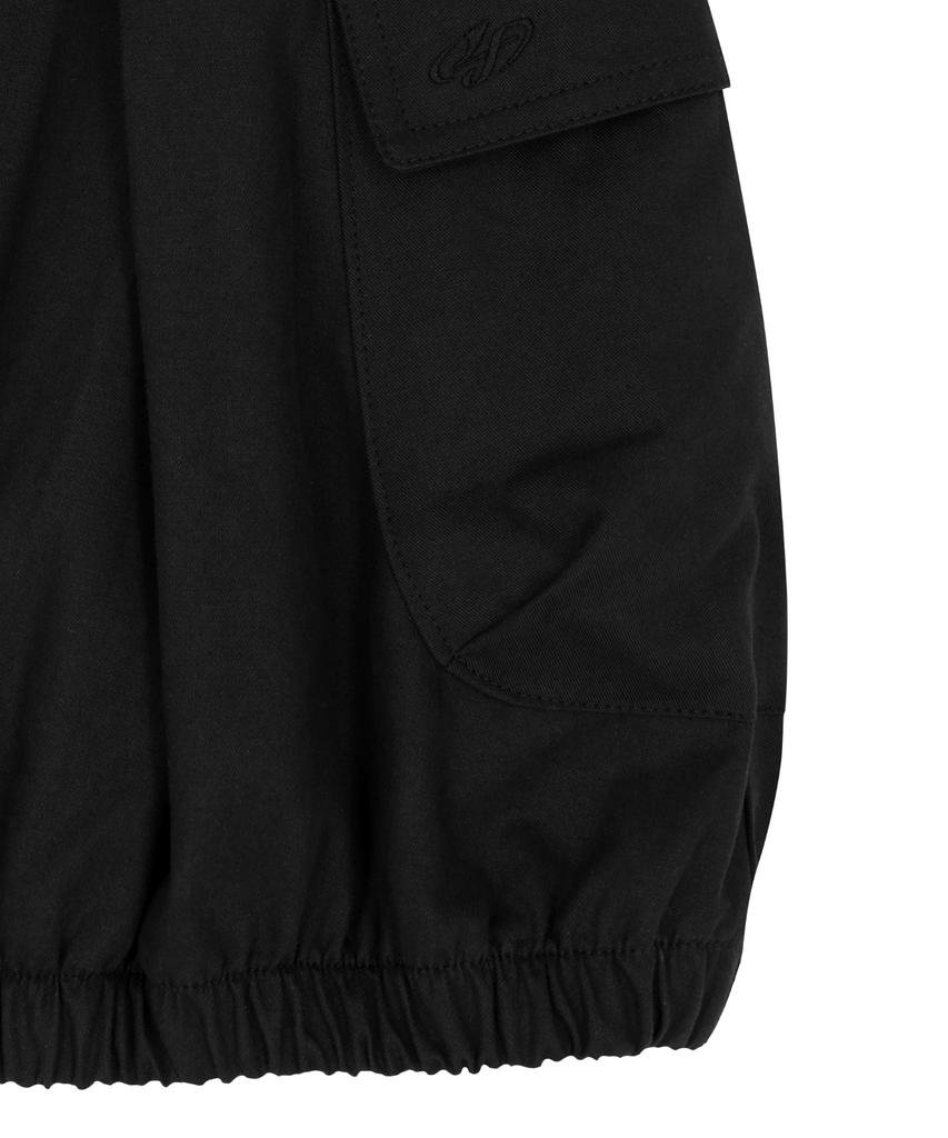 Podeowedeo Pocket Balloon Mini Skirt (Black)
