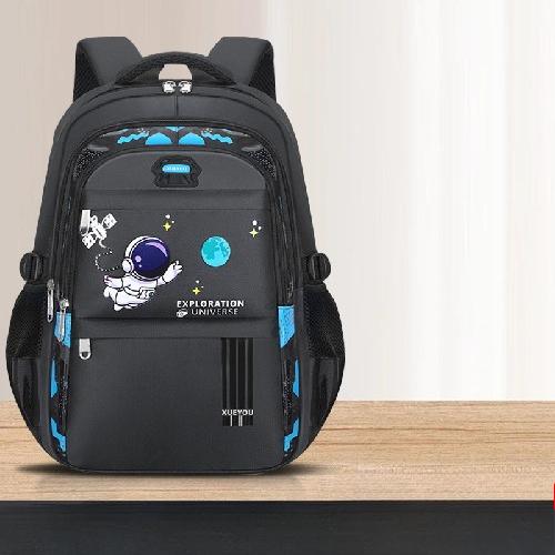 Cartable Élèves École Primaire 1-3-9e Année Enfants Grande Capacité Haute Valeur Ins Léger Sac à Dos Espace Garçon Sac à Dos